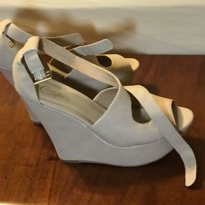 Tan wedges